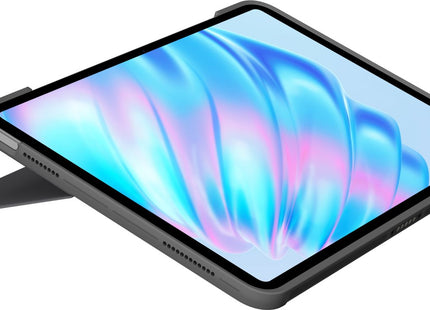 Logitech Combo Touch Caja De Teclado Y Folio Con Panel Táctil Luz Trasera Apple Smart Connector Qwerty Español Gris Oxford