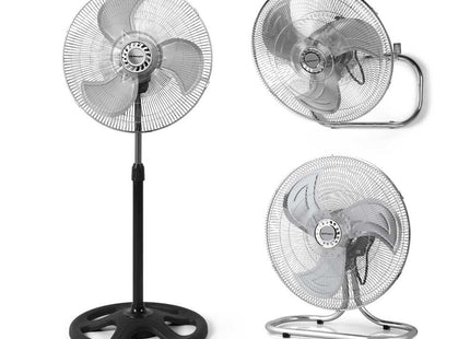 Ventilador 3 En 1 Orbegozo Pws 0547 Sobremesa Pie Pared 90w 3 Aspas 45cm 3 Velocidades