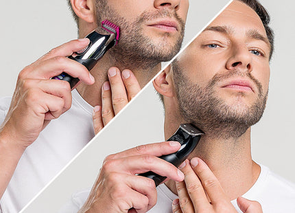 EAN 5996415036855 - Wahl Color Trim AC/Batería 8 1,3 cm Negro, Acero inoxidable imagen 6