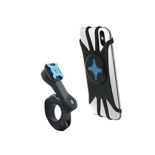 Mobilis 044026 Soporte Pasivo Smartphone Para Bicicleta, Patinete, Motocicleta, Scooter Negro