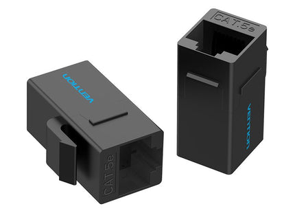 Adaptador Conector Rj45 Vdd-B07-B Cat5e Utp Rj45 Hembra Rj45 Hembra Negro