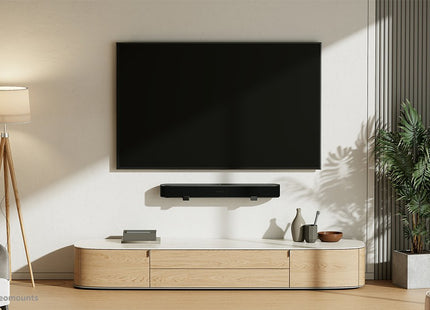 Soporte Universal Para Barra De Sonido, Ajustable En Profundidad (9-15,4 Cm) 15kg Awl29-550bl1 Neomounts