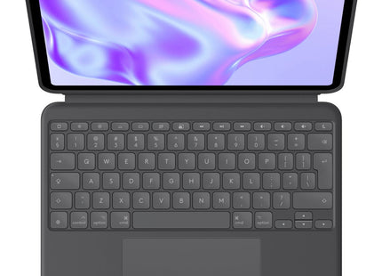 Logitech Combo Touch For Ipad Pro 11-Inch (1st, 2nd, And 3rd Generation) Gris Smart Connector Qwerty Inglés Internacional
