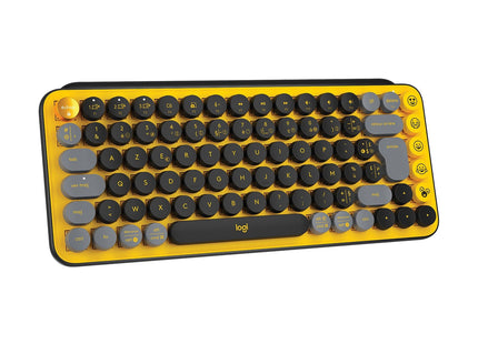 EAN 5099206101142 - Logitech 920-010722 teclado Universal RF Wireless + Bluetooth AZERTY Francés Negro, Gris, Amarillo imagen 5