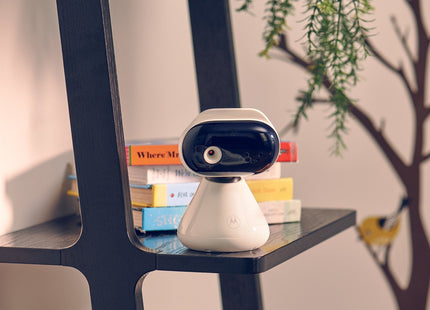 Monitor Para Bebés Con Video Motorola Pip1200 2.8", Blanco Negro