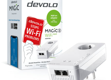 Adaptador Plc Devolo Magic 2 Wifi White