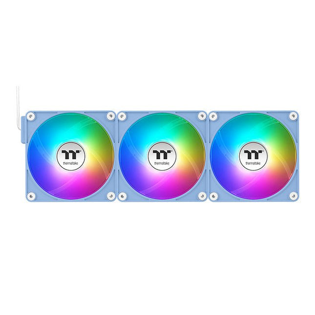 Ventilador Pc Thermaltake Ct140 Ex Argb Sync  Cooling Fan Azul Claro, Paquete De 3 Cl-F197-Pl14bu-A