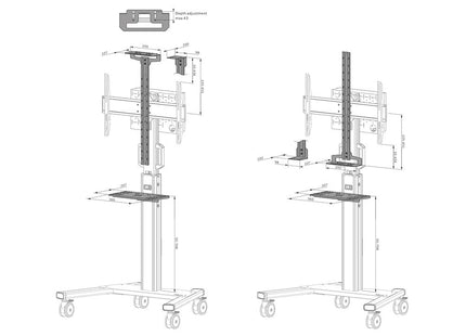 Neomounts By Newstar Kit De Barra De Vídeo Y Multimedia