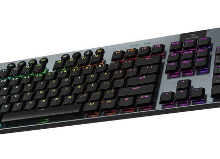 Logitech G915 X Lightspeed, Teclado Para Juegos Negro, Diseño De, Gl Táctil, Interruptores Lineales Gl 920-012697