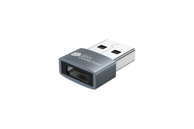 Goodconnections Usb-A 2.0 > Usb-C (St-Bu) Adapter Grau