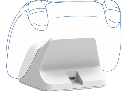 Base De Carga Rapida Para Ps5 Gxt 255 Blanco Trust Soporte De Carga Rápida / Indicadores Lumínicos