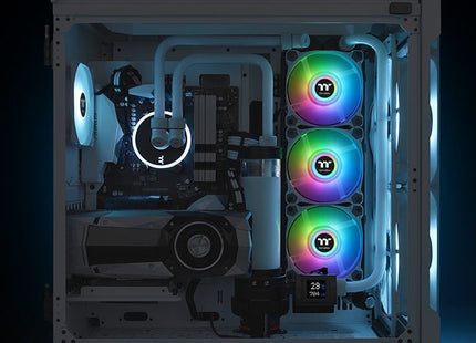 EAN 4713227524162 - Thermaltake Pure Duo 12 Universal Ventilador 12 cm Blanco 2 pieza(s) imagen 6