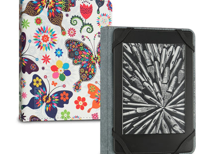 Funda Para Libro Electrónico Subblim 1ec010 Clever Ebook Case 6' Mariposas