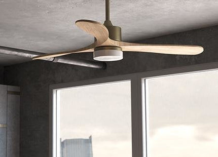 Ventilador De Techo Cecotec Energysilence Aero 5290 Golden Pro 35w 3 Aspas 132cm 5 Velocidades