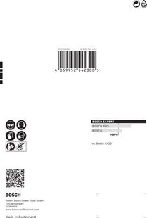 Bosch Sanding Pad C470,115x107 K120,10x