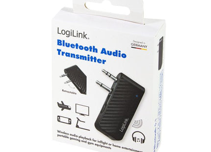 Logilink Transmisor De Audio Inalámbrico Bluetooth 5.1 7m Negro
