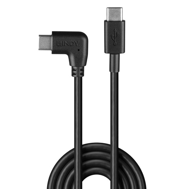 Cable  Lindy 32004 Usb 2.0 0,5 M Usb C Negro