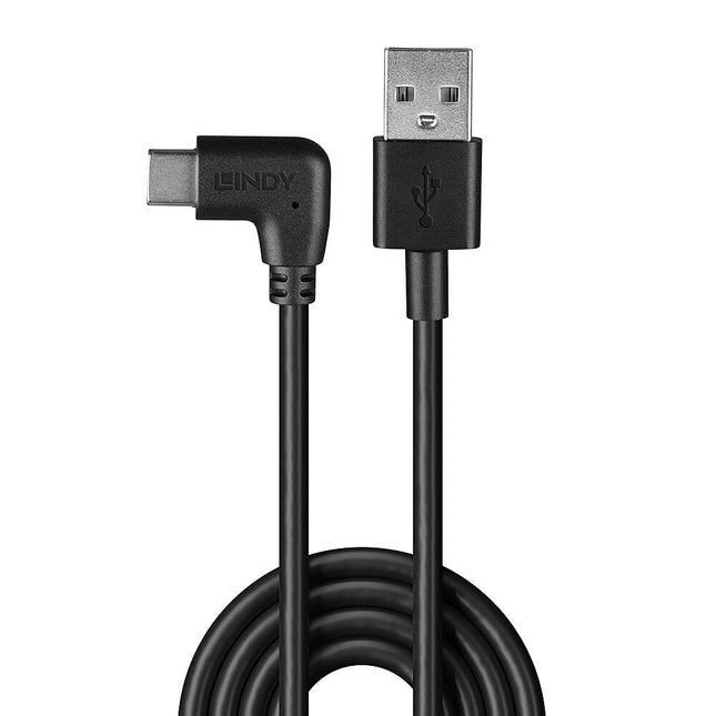 Cable Lindy 32000 Usb 2.0 0,5 M Usb A Usb C Negro