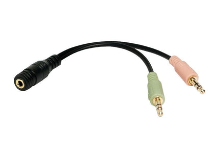 EAN 4052792028805 - LogiLink CA0020 cable de audio 0,15 m 3,5mm 2 x 3.5mm Negro imagen 1