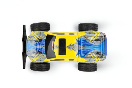 Carrera Ford F-150 Raptor Modelo Controlado Por Radio Camioneta Motor Eléctrico 1:18