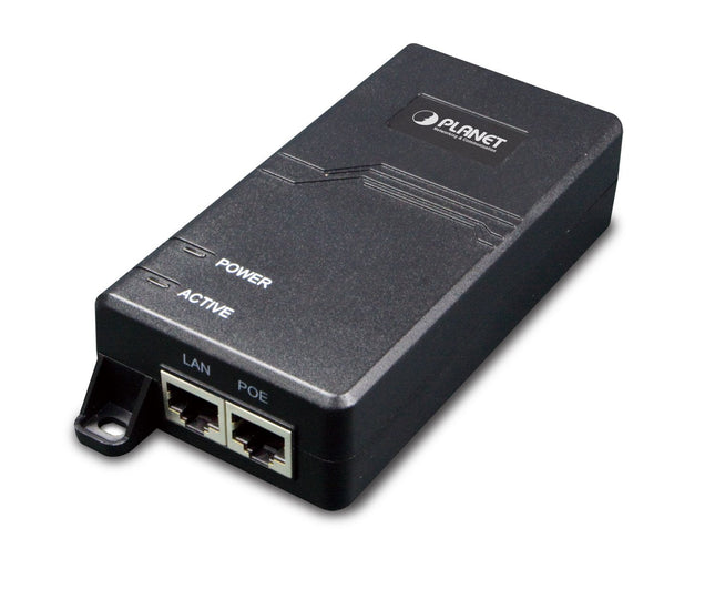 Planet Poe-173 Adaptador E Inyector De Poe Ethernet Rápido, Gigabit Ethernet 50 V