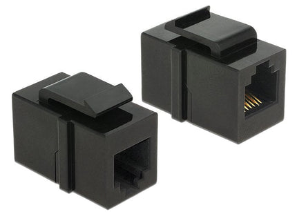 Conector Keystone Delock Rj12 Cat3 Negro