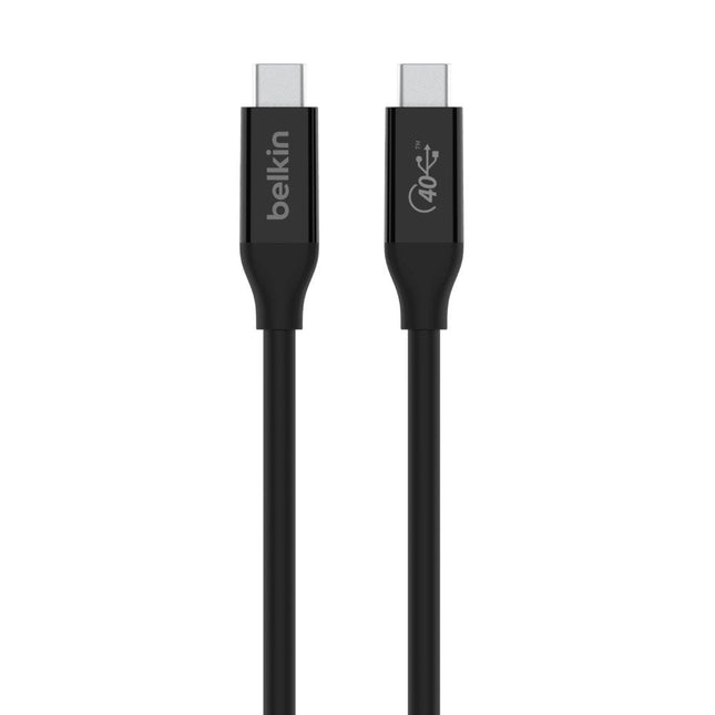 Cable Belkin Inz001bt0.8mbk Usb4 Usb-C Usb-C Pd 100w  40gbps 0.80m