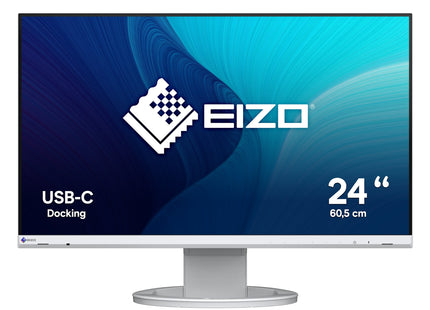 Monitor Eizo 60.5cm (23,8") Ev2480-Wt 16:09 Dvi+Hdmi+Dp+Usb-C White