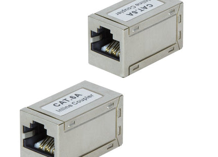 Logilink Np0025 Adaptador Cat.6a Stp, Carcasa De Metal