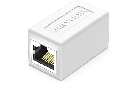 Adaptador Conector Rj45 Ipvw0 Cat6 Ftp Rj45 Hembra Rj45 Hembra Blanco