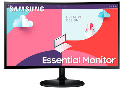 Monitor Samsung S24c360eau 24" Fhd Va 60hz 4ms Curved 250cd M2 3000:1 Hdmi