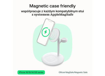 EAN 5904326375789 - Green Cell MSST-GC-3IN1-W cargador de dispositivo móvil Auriculares, Auriculares, Smartphone, Reloj intel imagen 5