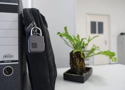 Cerradura De Huella Digital Schwaiger Con Grillete De Acero