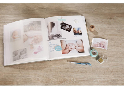 Walther Design Uk-148-R Álbum De Foto Y Protector Rosa 50 Hojas