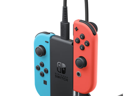 Soporte De Carga Nintendo Joy-Con, Estación De Carga Negra, Para 2 Mandos 10014639
