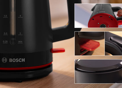 Tostadora Bosch Home Tat3m124  Rojo