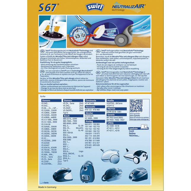 Accesorio / Bolsa De Aspiradora Melitta S67 Neutralizeair Verde 202614