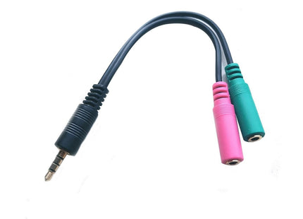 Microconnect Audals015 Cable De Audio 3,5mm 2 X 3.5mm Negro