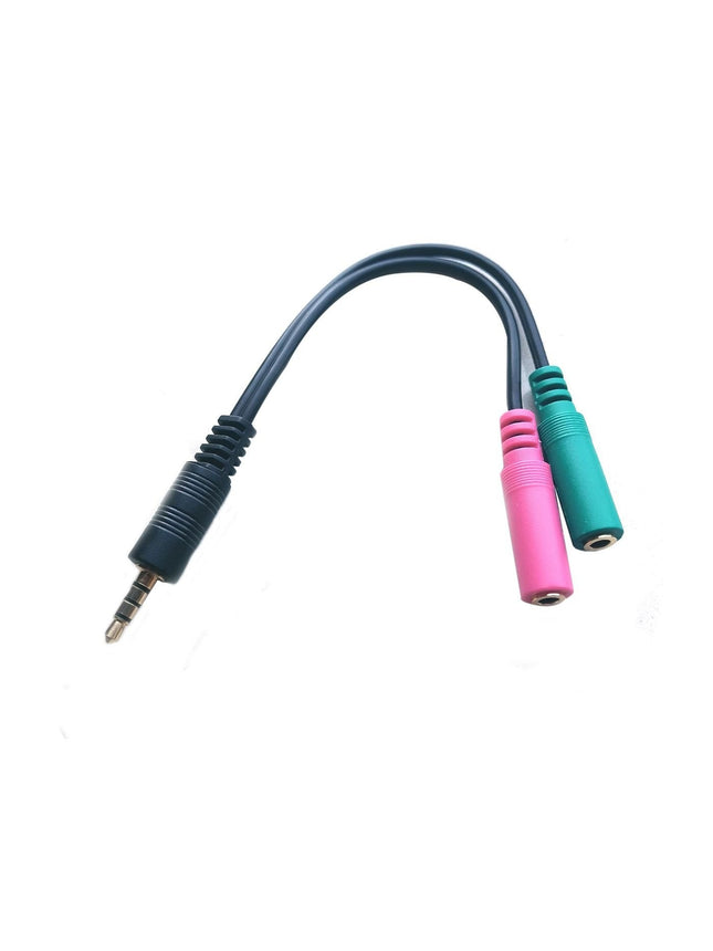 Microconnect Audals015 Cable De Audio 3,5mm 2 X 3.5mm Negro