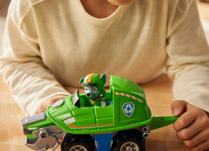 Spin Master Paw Patrol Jungle Pups - Vehículo De Tortuga Mordedora Con Vehículo De Juguete Con Figura Rocosa 6067763