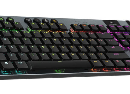 Logitech G915 X Lightspeed, Teclado Para Juegos Negro, Diseño De, Gl Táctil, Interruptores Lineales Gl 920-012697