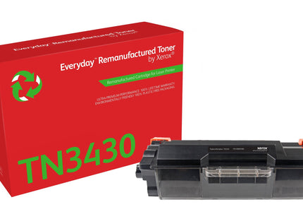 Xerox Everyday Toner In Negro (Mono) Para Brother Tn-3430