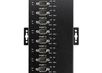 Startech.Com Adaptador Industrial Usb A 8 Puertos Serie Db9 Rs232 Rs422 Rs485 Con Protección Esd De 15kv - Cable Conversor Usb A Serial
