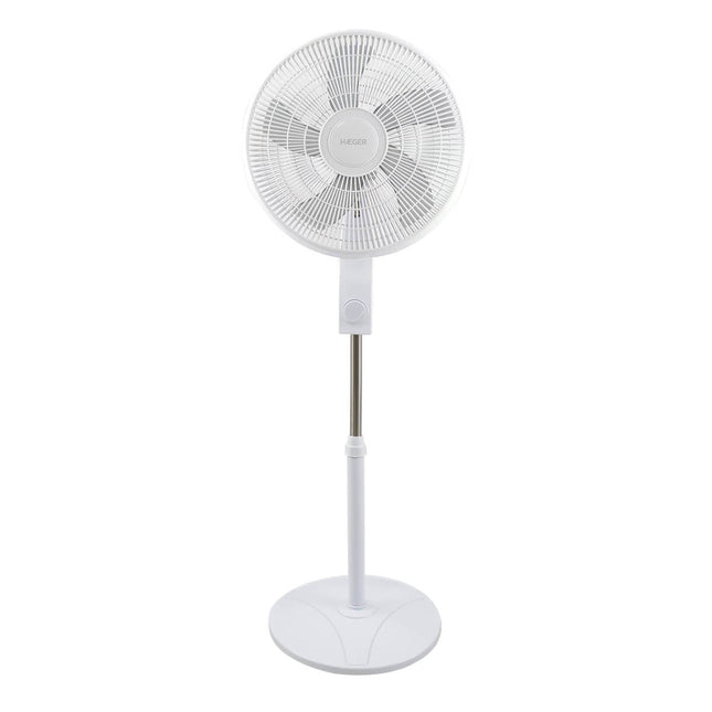 Ventilador Pie Smooth Wind Wh  40cm