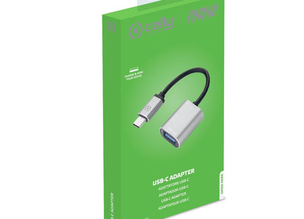 Adaptador Celly Usb-C Macho / Usb 3.0 Hembra