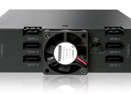 Icy Dock Mb996sp-6sb Panel Bahía Disco Duro Negro