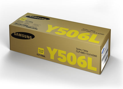 EAN 0191628462971 - Samsung CLT-Y506L High-Yield Yellow Original Toner Cartridge cartucho de tóner 1 pieza(s) imagen 2