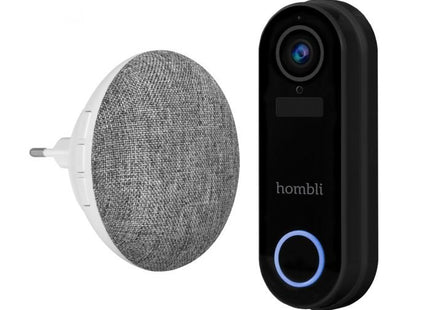 Pack De Timbre Inteligente Hombli Negro, Blanco