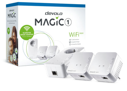 Devolo Magic 1 Wifi 2-1-3 Multikit Mini, Adaptador Powerline + Wifi 3 4250059685703