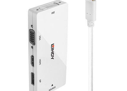 Convertidor Lindy Usb 3.1 Tipo C A Multi-Av